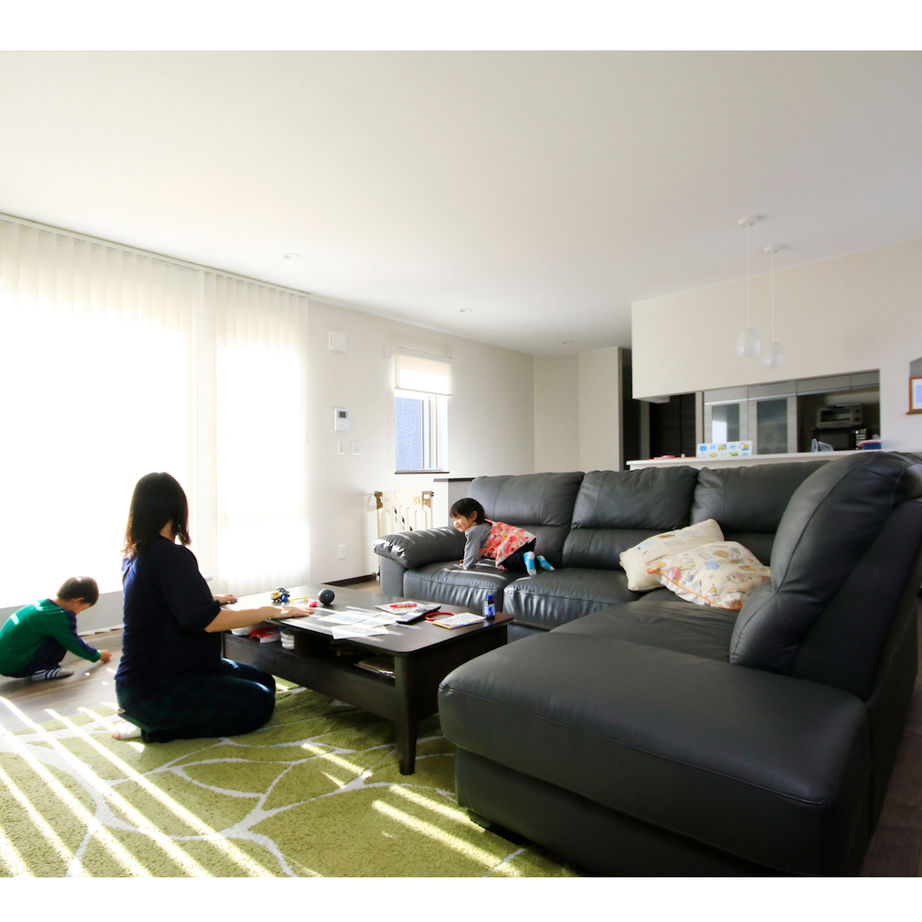 住まいのクワザワ 親と子が緩やかに結びつきながら、心地よく暮らす2世帯住宅。の建築実例画像4