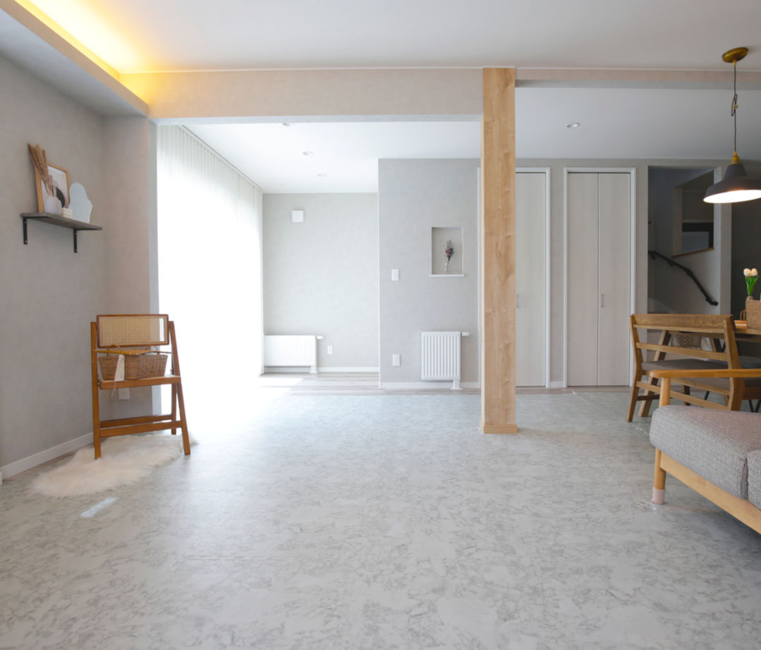 住まいのクワザワ 【子育て/家事ラク/収納充実】洗練された大空間で美しく暮らす、デザイン性と居住性を兼ね備えた家の建築実例画像4