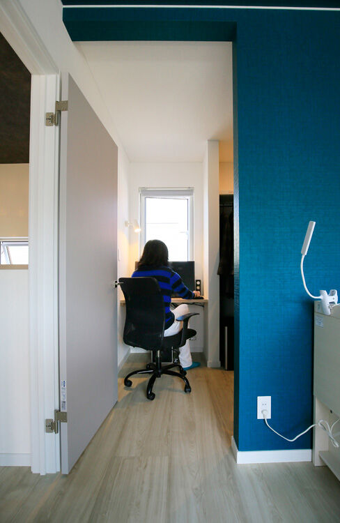 住まいのクワザワ 【明るいリビング／機能性×シンプル】将来は1階だけで暮らせる、年齢を重ねても快適な家の建築実例画像4