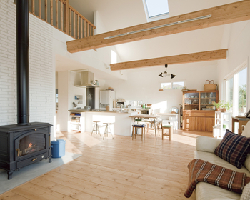 オークヴィルホームズ 【下都賀郡野木町/2LDK/35.0坪】「ワンちゃんが快適な空間に」雑貨の映えるかわいい平屋の建築実例画像2