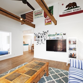 オークヴィルホームズ 【つくば市/4DK/31.25坪】愛車を眺めて一日が始まる　家の中心にガレージがある車屋の暮らしの建築実例画像3