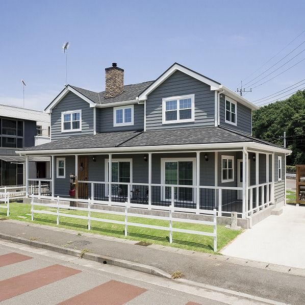 オークヴィルホームズ 【小山市/3LDK/35.5坪】薪ストーブと木の温もりを感じ、素材や色でアレンジ。アメリカントラディショナルの家の建築実例画像1