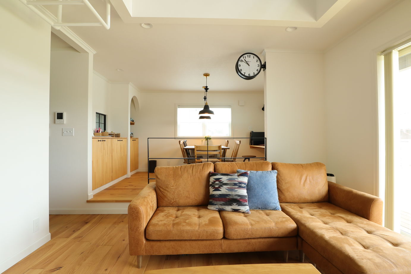 オークヴィルホームズ 【栃木市/4LDK/36.78坪/スキップフロア】プライベート空間を楽しみながら家族の気配を感じられる家の建築実例画像3