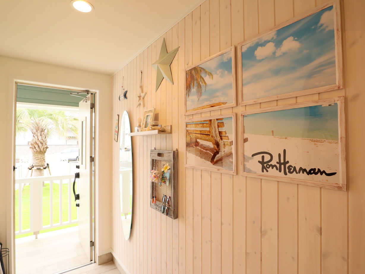 オークヴィルホームズ 【栃木市/3LDK/32.40坪/収納充実】海を感じるSurfers Style　ホワイト×ティファニーブルー調の内装カラーの建築実例画像4