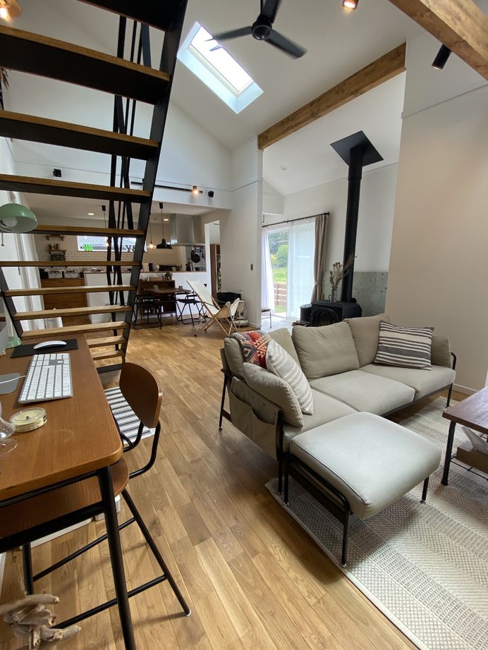 オークヴィルホームズ 【つくば市/２LDK/38.62坪】キャンパーズ×ソルトボックスStyle アウトドアを身近に感じるキャンパーの家の建築実例画像5