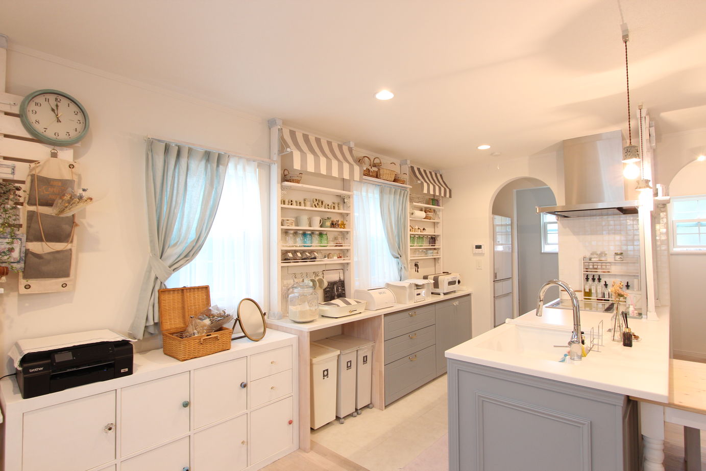 オークヴィルホームズ 【館林市/５LDK/45.12坪】フレンチStyle ドーマー屋根×サンカク屋根の南フランステイストな可愛い外観の建築実例画像5