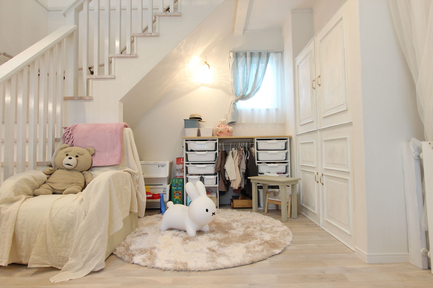 オークヴィルホームズ 【館林市/５LDK/45.12坪】フレンチStyle ドーマー屋根×サンカク屋根の南フランステイストな可愛い外観の建築実例画像7