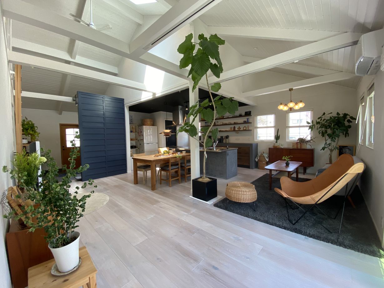 オークヴィルホームズ 【古河市/2LDK/27.50坪】木×モルタル×ステンレスの異素材との調和。洋×和ミックスインテリアの暮らし。の建築実例画像7