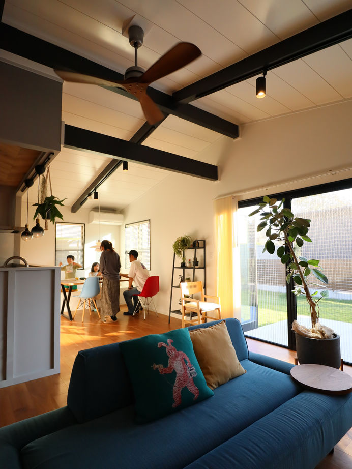 オークヴィルホームズ 【取手市/3LDK/28.50坪】ミッドセンチュリーモダンSTYLE　20世紀中期を彷彿とさせるこだわりのデザインの建築実例画像6