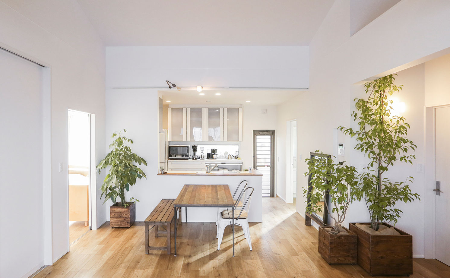 AREX/アーレックス 【1000万円台/平屋/20坪台/間取り図】空間を活かしたコンパクト設計のデザイナーズ住宅/1500万円以内の平屋の建築実例画像3