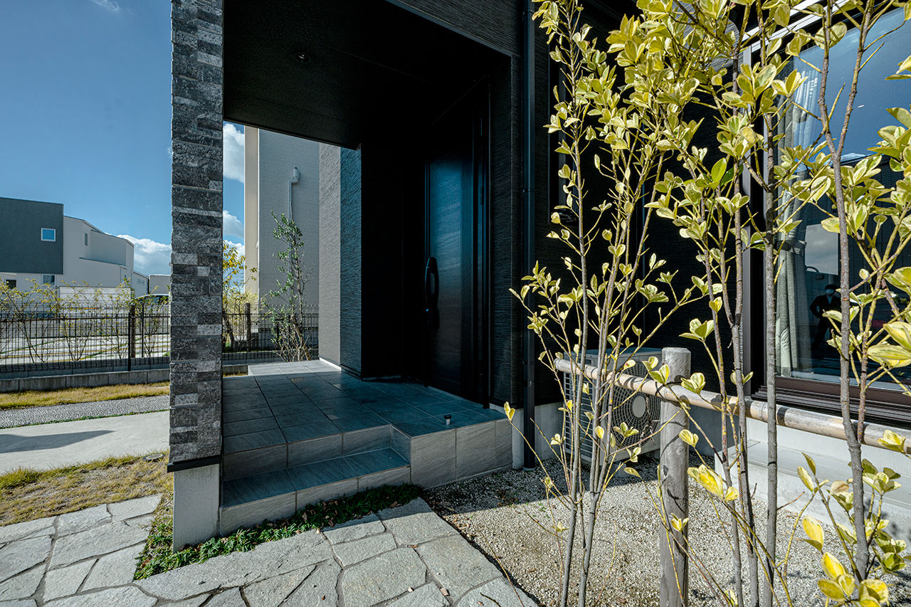 AREX/アーレックス 【2000万円台/高台×ピットリビング】南北に抜ける大空間リビング。外の景色を借景にした眺めを愉しむ家の建築実例画像7