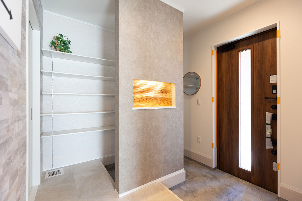 ORIBE 【2000万円台/30坪台/平屋/間取り図有】中庭を囲むコの字型。C値0.33と高気密な一級建築士デザインの平屋の建築実例画像7