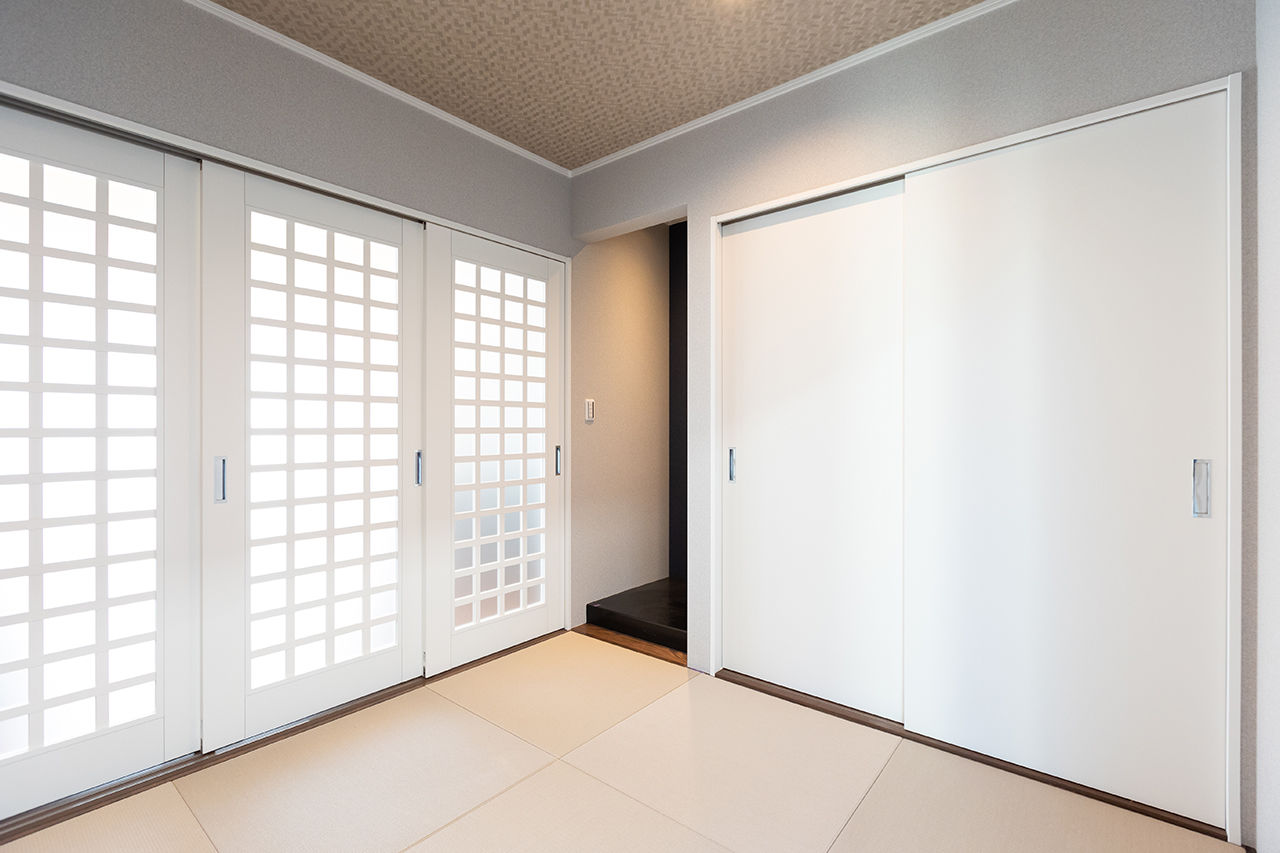 ORIBE 【2000万円台/30坪台/平屋/間取り図有】中庭を囲むコの字型。C値0.33と高気密な一級建築士デザインの平屋の建築実例画像9