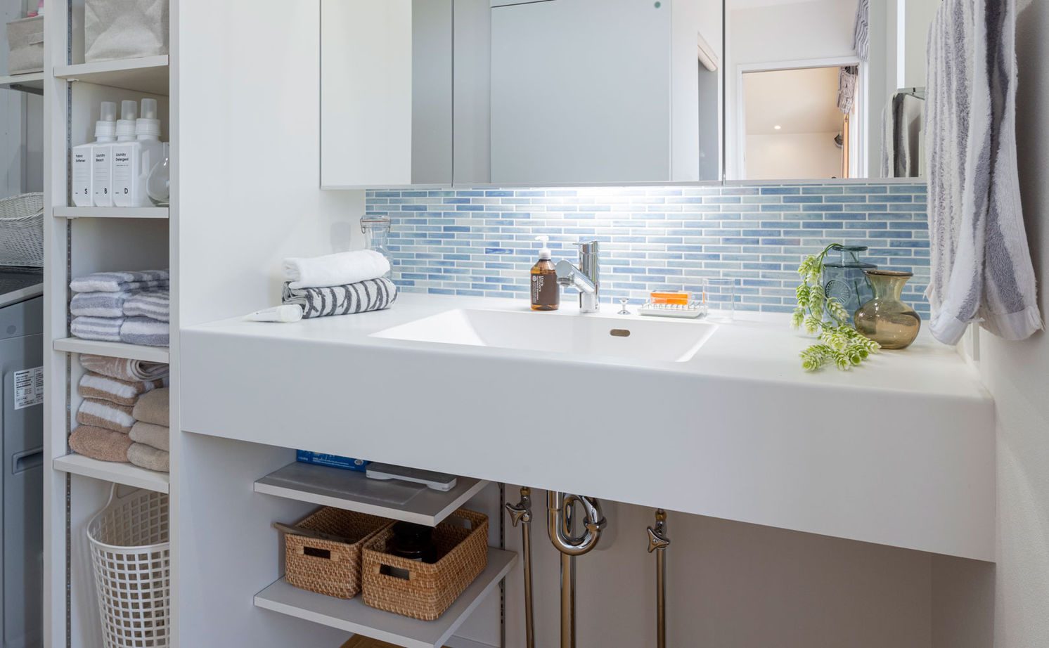 グランハウス 一級建築士事務所 【2000万円台/平屋/30坪台/5LDK/間取り図】平屋×５つの個室！吹抜けがもたらす開放感と抜群の家事ラク動線の建築実例画像9