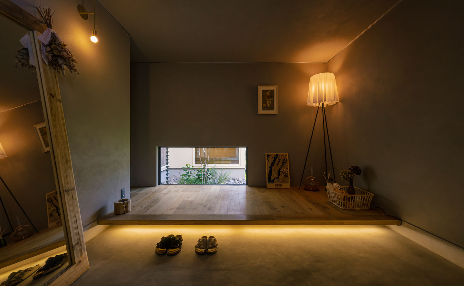 グランハウス 一級建築士事務所 【ビルトインガレージ/駐車2台可/間取り図】薪ストーブ、作業室…憧れを全部叶え、設計力で矛盾をクリアの建築実例画像7