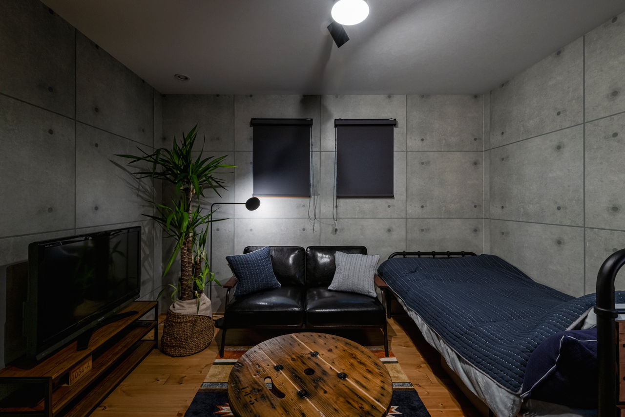 グランハウス 一級建築士事務所 【1000万円台/平屋/20坪台・コンパクト/2LDK/間取り図】愛猫が寛ぐナチュラル＆黒ガルバのかっこいい平屋の建築実例画像10