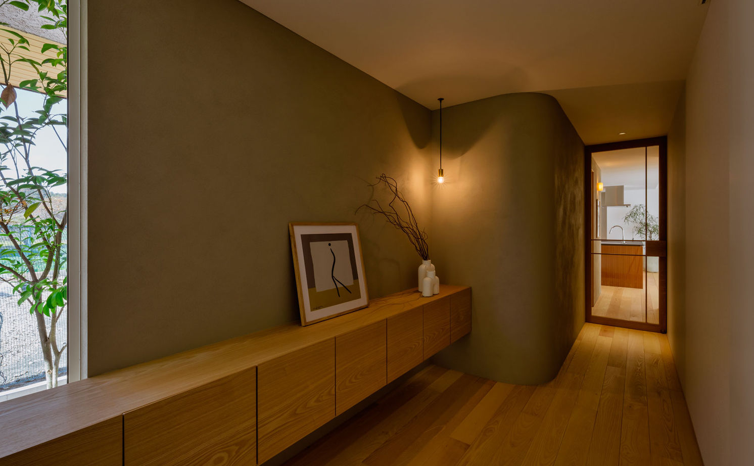 グランハウス 一級建築士事務所 【2000万円台/平屋/間取り図】北欧インテリアが映える和モダンな平屋。2棟を繋げたコの字で視線をそらすの建築実例画像7