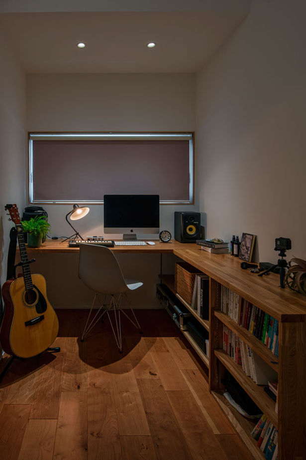 グランハウス 一級建築士事務所 【2000万円台/平屋/間取り図】北欧インテリアが映える和モダンな平屋。2棟を繋げたコの字で視線をそらすの建築実例画像16