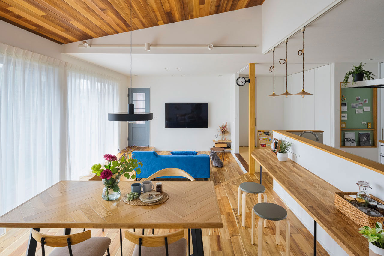 グランハウス 一級建築士事務所 【2000万円台/30坪台/平屋/間取り図】色と素材で北欧の空気感。「おしゃれにしたい」に設計士が応えた平屋の建築実例画像2