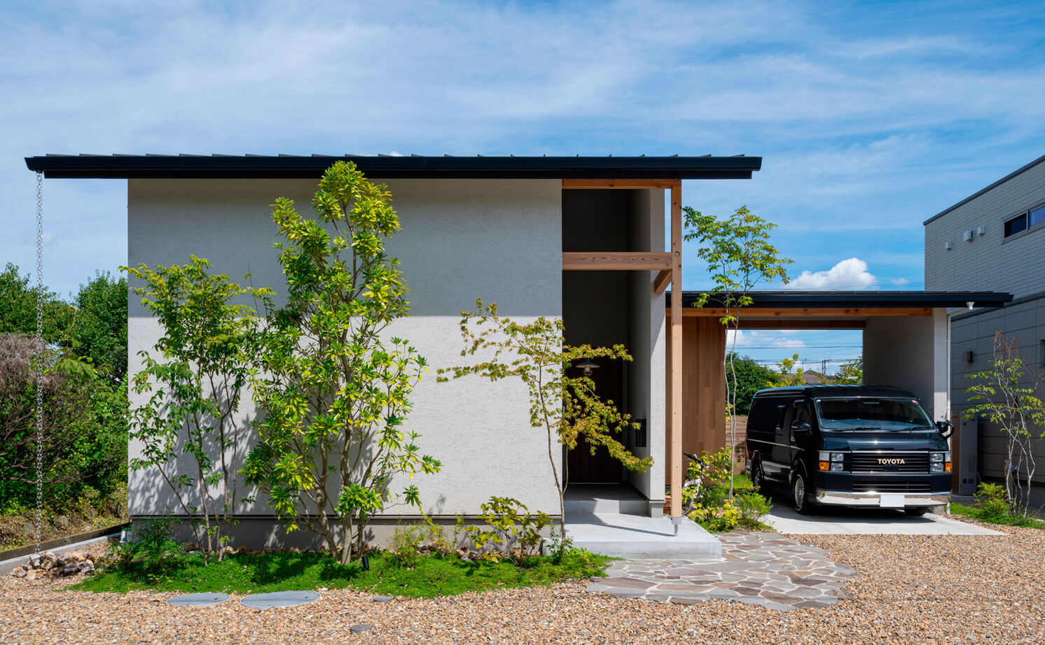 グランハウス 一級建築士事務所 【2000万円台/2階建て/3LDK/間取り図】キャンプのワクワク感を自宅でも楽しむ！土間のあるガレージハウスの建築実例画像1