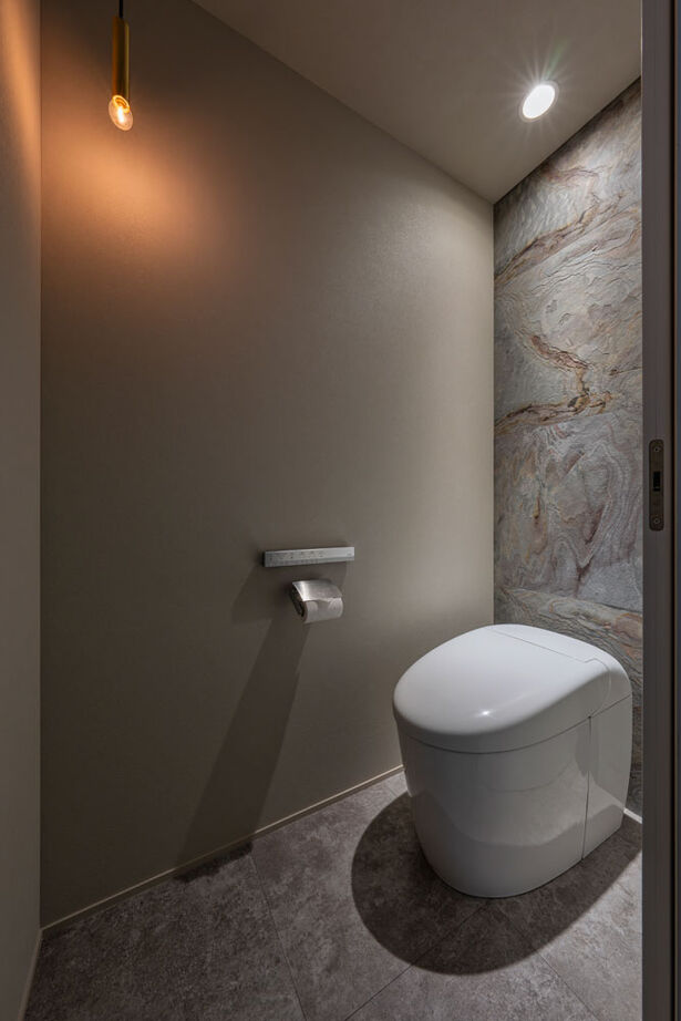 グランハウス 一級建築士事務所 【平屋/中庭/3LDK/間取り図】マテリアルの質感が彩る、ホテルライクな平屋。バーベキューテラスで寛ぐ休日の建築実例画像13