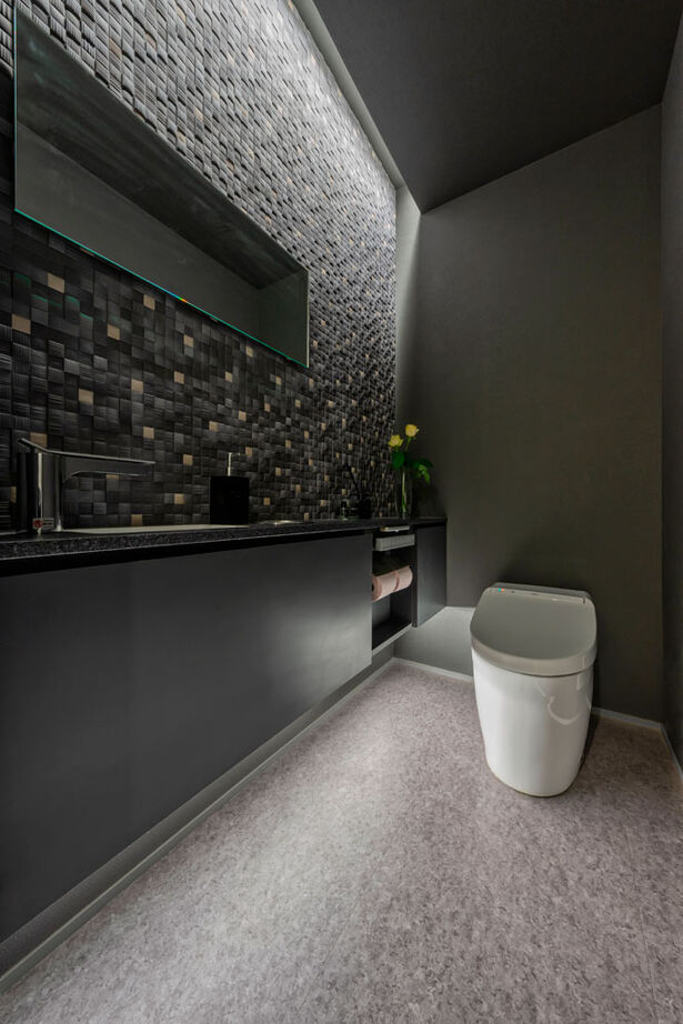 グランハウス 一級建築士事務所 【2000万円台/平屋/特注キッチン/40坪台/間取り図】白が輝くホテルライクな平屋。中庭で仲間とOFFタイムの建築実例画像11