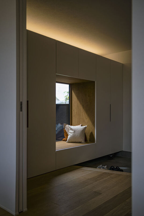 グランハウス 一級建築士事務所 【3000万円台/平屋/30坪台/間取り図】外との繋がりを生むオーセンティックな平屋。隠す収納で美しく暮らすの建築実例画像11