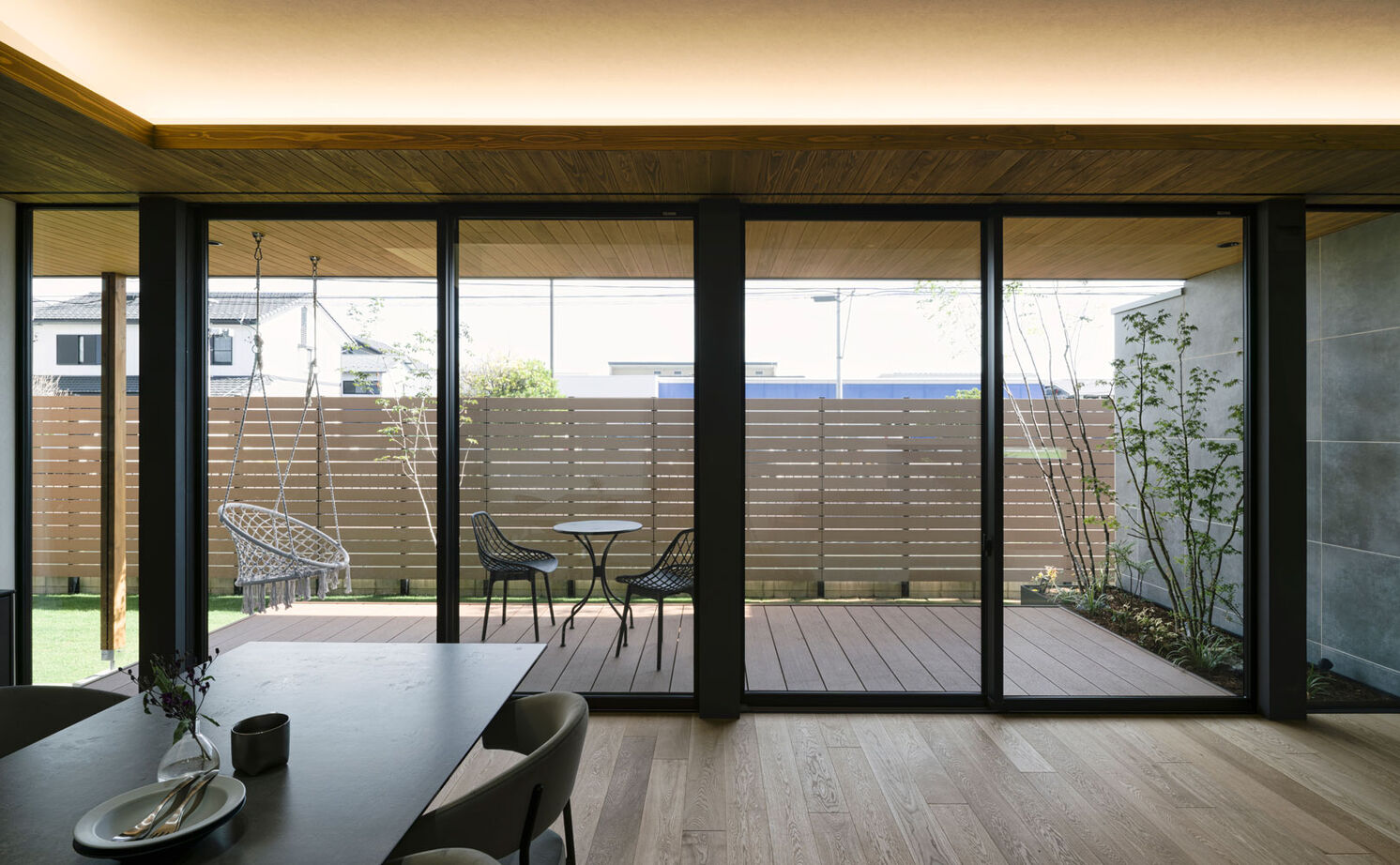 グランハウス 一級建築士事務所 【3000万円台/平屋/30坪台/間取り図】外との繋がりを生むオーセンティックな平屋。隠す収納で美しく暮らすの建築実例画像13