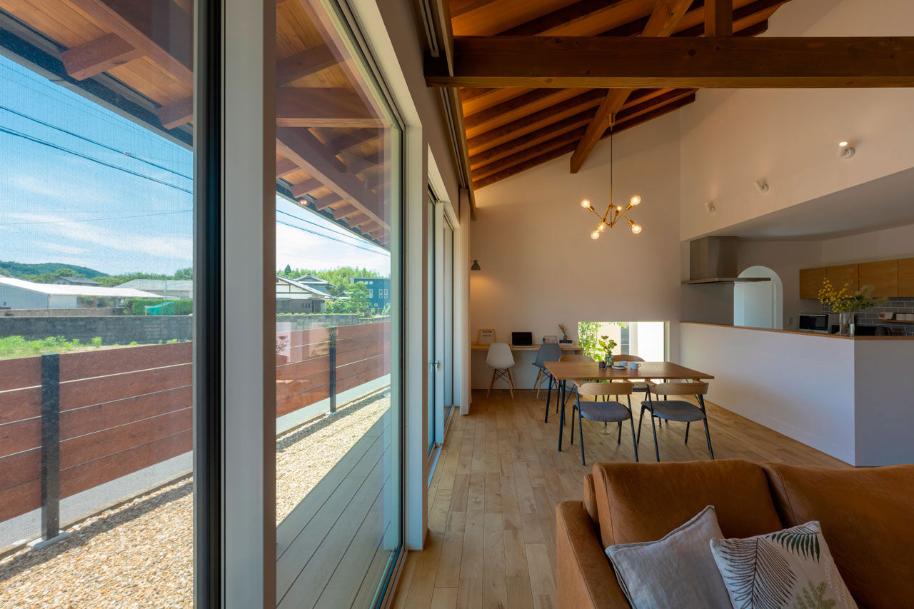 グランハウス 一級建築士事務所 【2000万円台/平屋風/30坪台/間取り図】路地や造作にときめく！設計士にお任せした「人とかぶらない家」の建築実例画像4