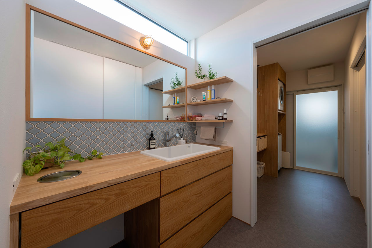 グランハウス 一級建築士事務所 【2000万円台/平屋風/30坪台/間取り図】路地や造作にときめく！設計士にお任せした「人とかぶらない家」の建築実例画像7