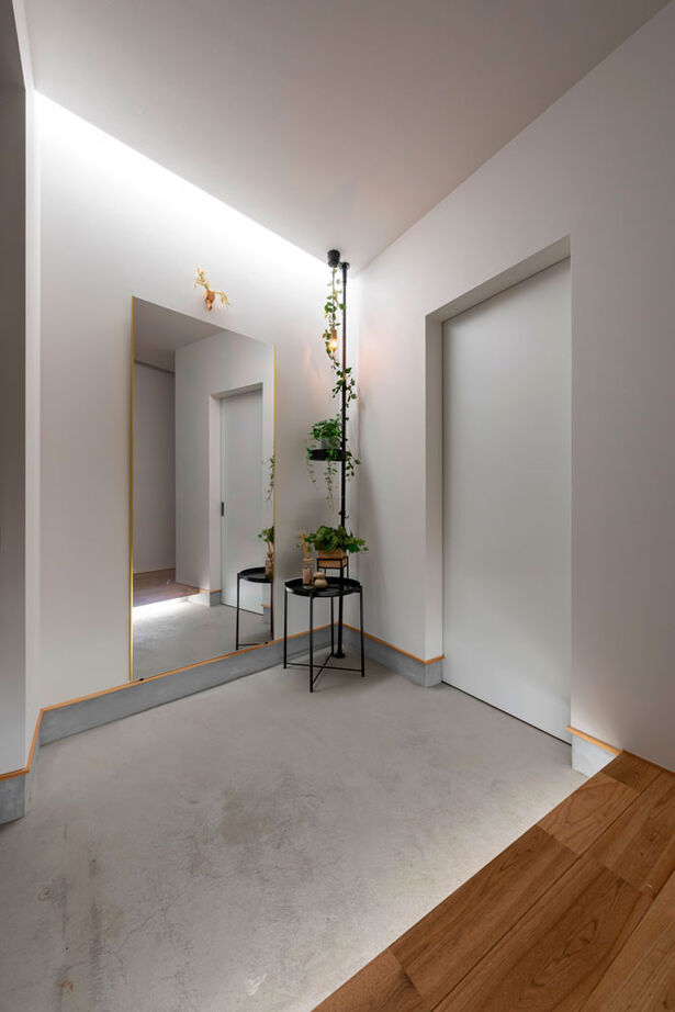 グランハウス 一級建築士事務所 【2000万円台/平屋/ロの字/中庭】街並みに溶け合う、美術館のような平屋。LDKには宙に浮かぶ“格子の箱”がの建築実例画像7