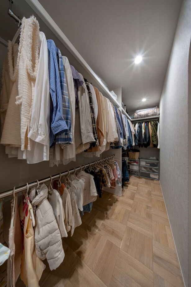 グランハウス 一級建築士事務所 【3000万円台/平屋/30坪台/間取り図】柔らかなRを描く天井やらせん階段。上品で美しい平屋に家事ラクを内包の建築実例画像18