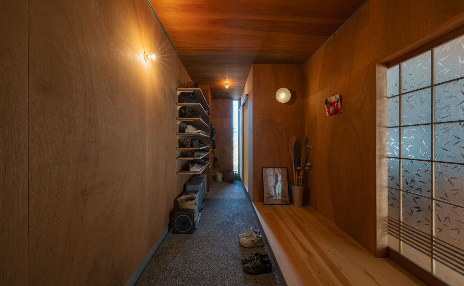 グランハウス 一級建築士事務所 【2000万円台/平屋/30坪台/間取り図】思い出をつなぐ平屋。２つのリビングやコの字キッチンで居心地抜群の建築実例画像4