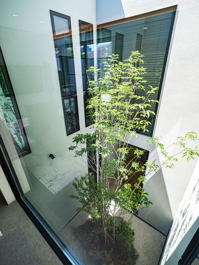 MD studio. 建築士とつくる家 【二世帯住宅/中庭/回遊動線】日常に光と緑がやさしく満ちる住まいの建築実例画像3