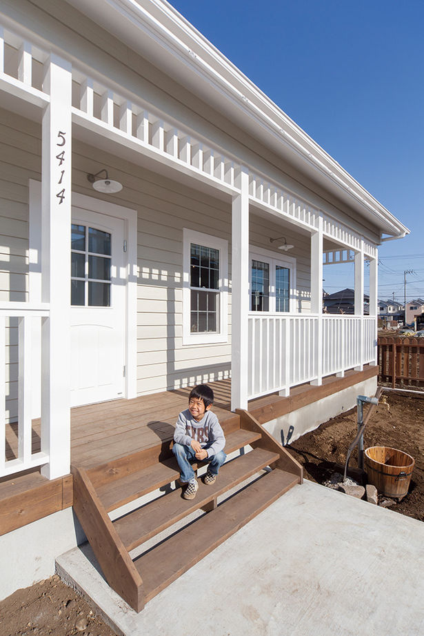  デザインハウス・エフ 【1500万円/30坪台/間取り図】家族を身近に感じる平屋。ビルトインガレージ付きアメリカン・フラットハウスの建築実例画像12