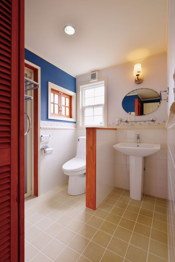  デザインハウス・エフ 【2000～2499万円・間取りあり】コロニアル様式の3階建てを21坪の狭小地にこだわりのオーダーメイドでの建築実例画像7