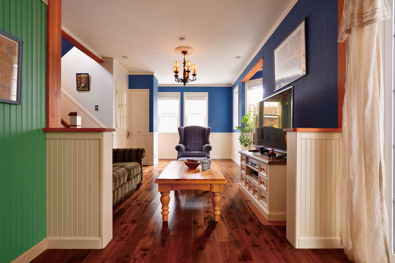  デザインハウス・エフ 【2000～2499万円・間取りあり】コロニアル様式の3階建てを21坪の狭小地にこだわりのオーダーメイドでの建築実例画像10