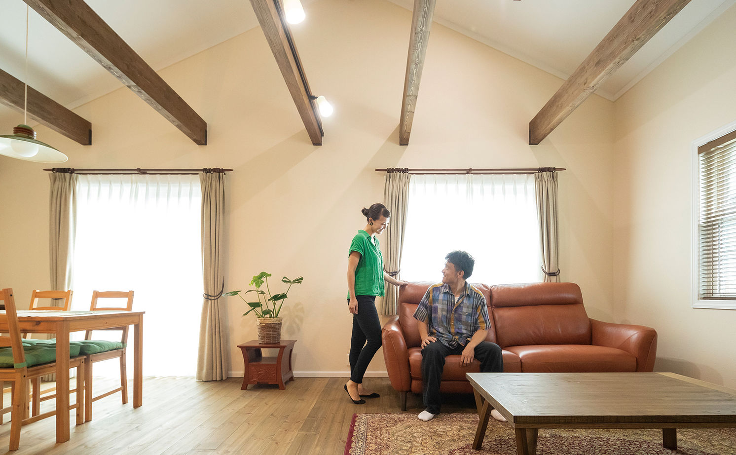  デザインハウス・エフ 【間取り有/1000万円台/平屋の家】コンパクトで開放的なオールドハワイアンスタイルのフラットハウスの建築実例画像3