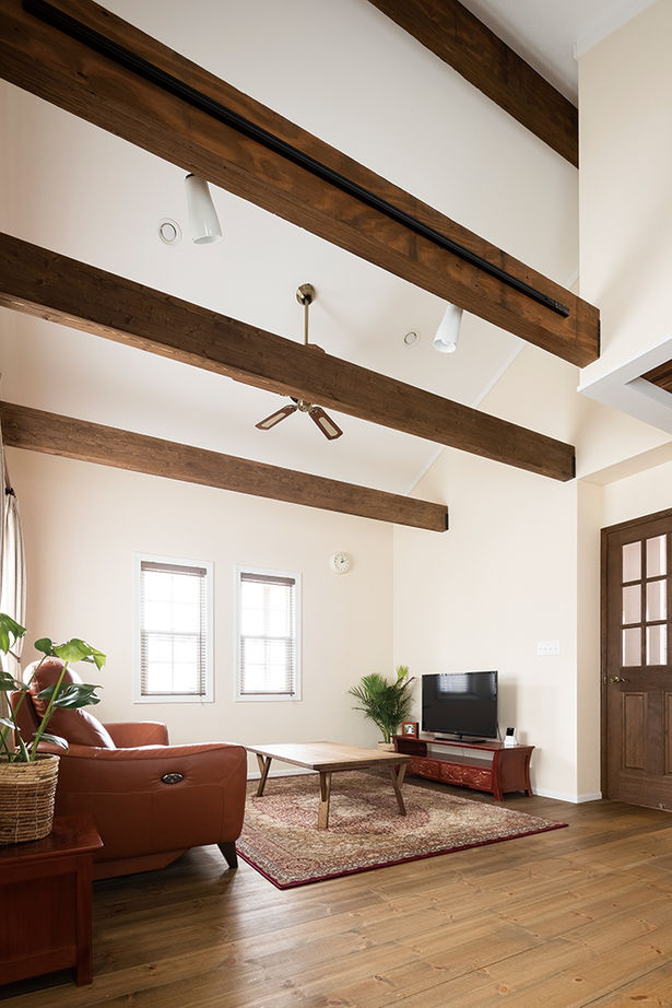  デザインハウス・エフ 【間取り有/1000万円台/平屋の家】コンパクトで開放的なオールドハワイアンスタイルのフラットハウスの建築実例画像4