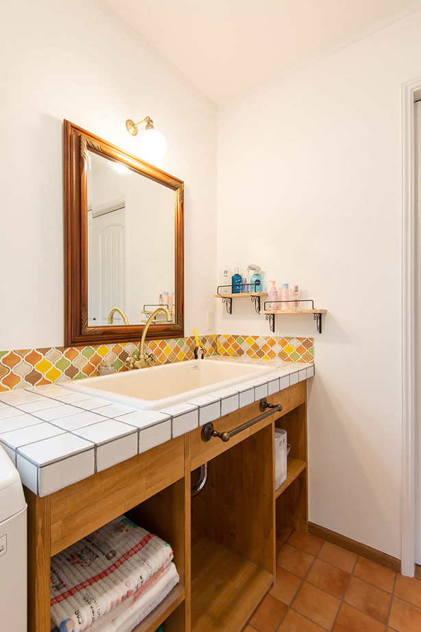  デザインハウス・エフ 【1000万円台/20坪台/間取り図】片流れ屋根に吹き抜けのLDK。平屋のようなアメリカン・アウトドアハウスの建築実例画像6