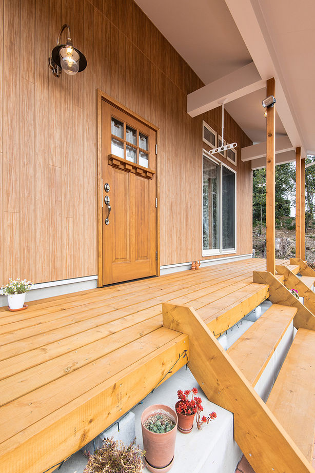  デザインハウス・エフ 【1000万円台/20坪台/間取り図】片流れ屋根に吹き抜けのLDK。平屋のようなアメリカン・アウトドアハウスの建築実例画像8