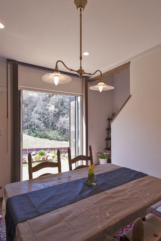  デザインハウス・エフ 【1000万円台/20坪台/間取り図/平屋風】アンティーク家具が映える、可愛らしいプロヴァンス風の住まいの建築実例画像3