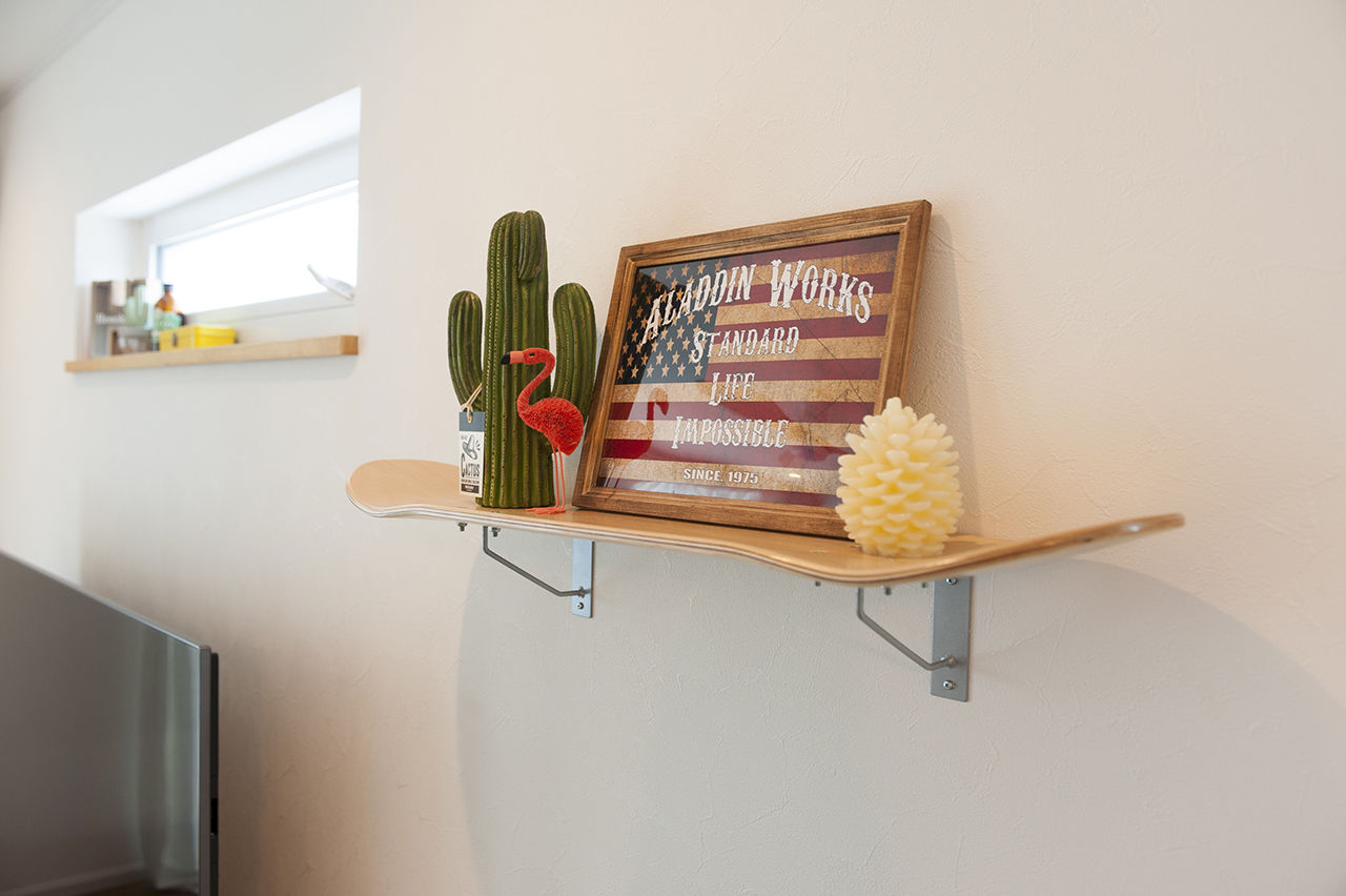  デザインハウス・エフ 【1500万～1999万円・間取りあり】淡いグリーンのラップサイディングが映えるアメリカンハウスの建築実例画像8