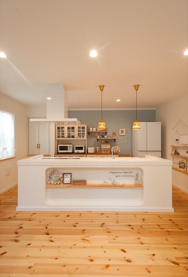  デザインハウス・エフ 【1000万円台/30坪台/間取り図/書斎/吹き抜け】「大好き」が沢山詰まった、おしゃれ可愛い北欧スタイルの家の建築実例画像2