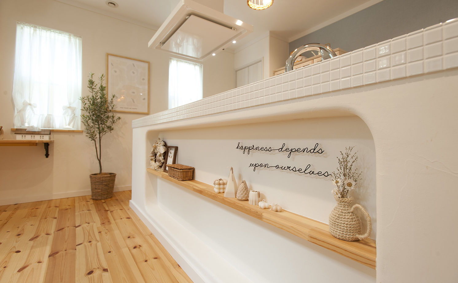  デザインハウス・エフ 【1000万円台/30坪台/間取り図/書斎/吹き抜け】「大好き」が沢山詰まった、おしゃれ可愛い北欧スタイルの家の建築実例画像6