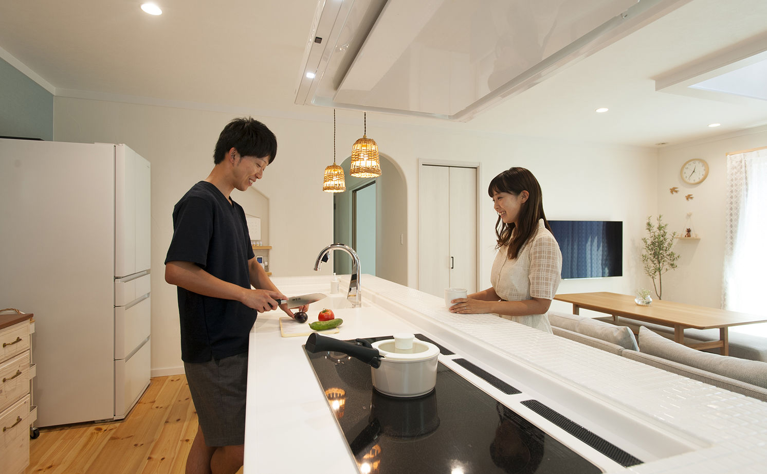  デザインハウス・エフ 【1000万円台/30坪台/間取り図/書斎/吹き抜け】「大好き」が沢山詰まった、おしゃれ可愛い北欧スタイルの家の建築実例画像7