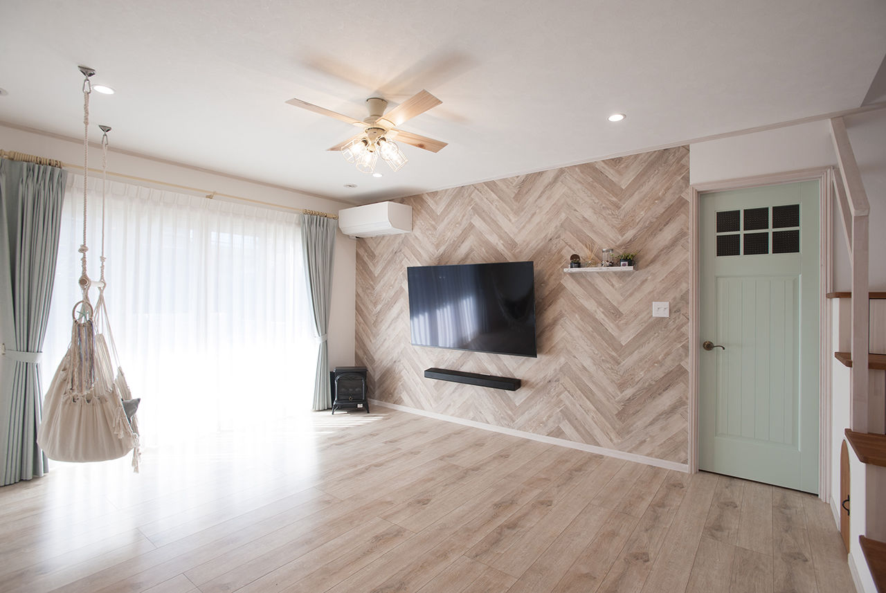  デザインハウス・エフ 【1500万～1999万円・間取りあり】憧れがカタチになった、おうち時間を満喫できる平屋のアメリカンハウスの建築実例画像7