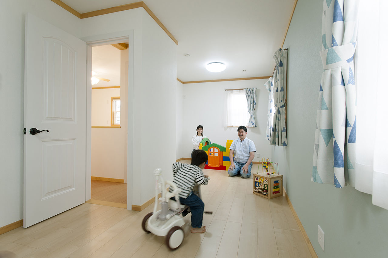  デザインハウス・エフ 【1000万円台/38坪/間取り図】変化に富んだ空間が魅力。本場のデザインを表現したプロヴァンスのお家の建築実例画像7