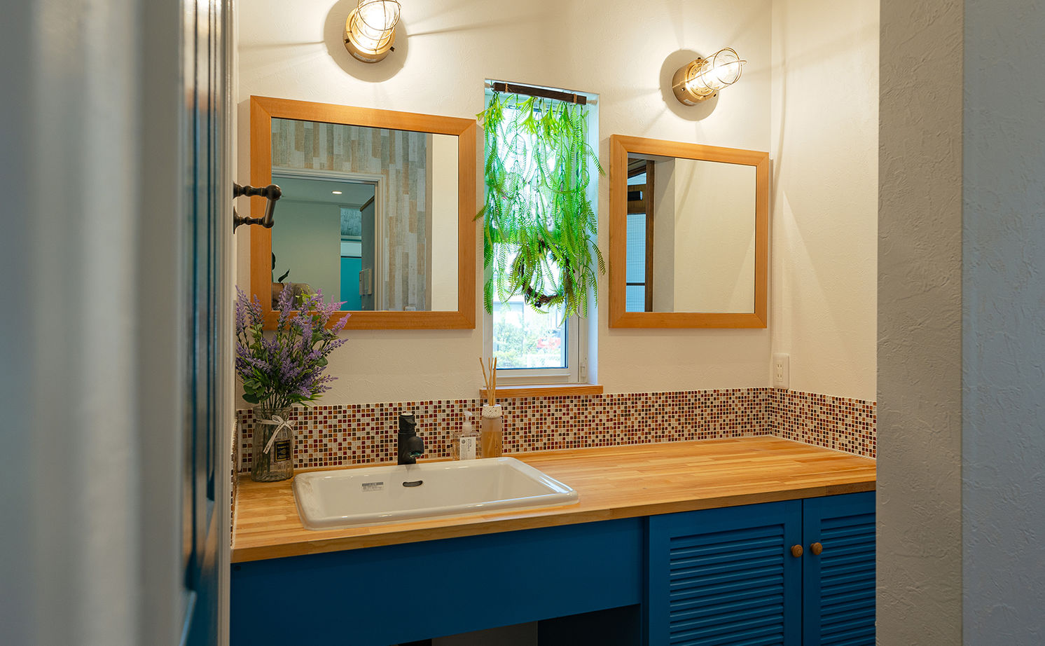  デザインハウス・エフ 【1000万円台/20坪台/平屋/間取り図】爽やかなブルーが印象的。ナチュラルテイストのアメリカンハウスの建築実例画像11