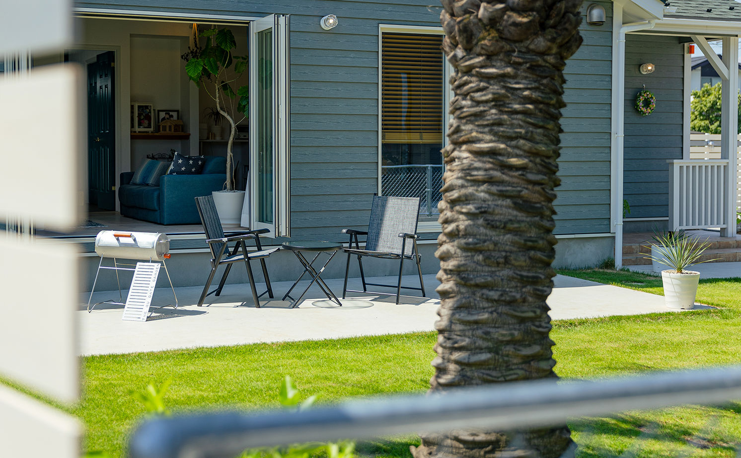  デザインハウス・エフ 【1000万円台/20坪台/平屋/間取り図】爽やかなブルーが印象的。ナチュラルテイストのアメリカンハウスの建築実例画像20